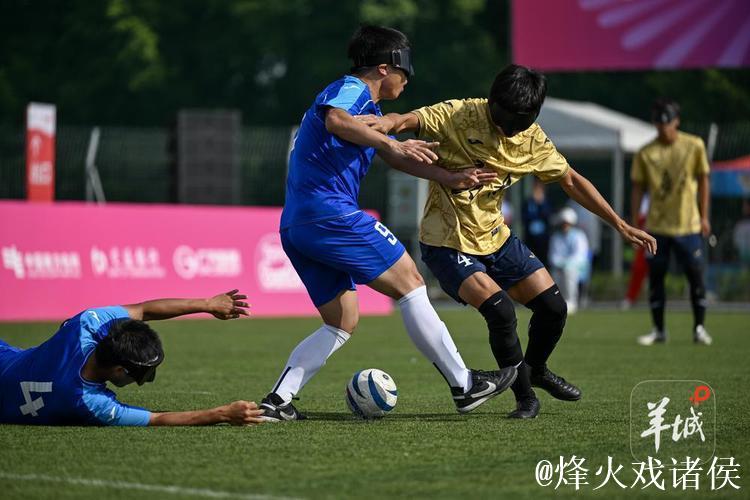 广东盲人男足摘残特奥会桂冠，队长张家彬引领欢庆